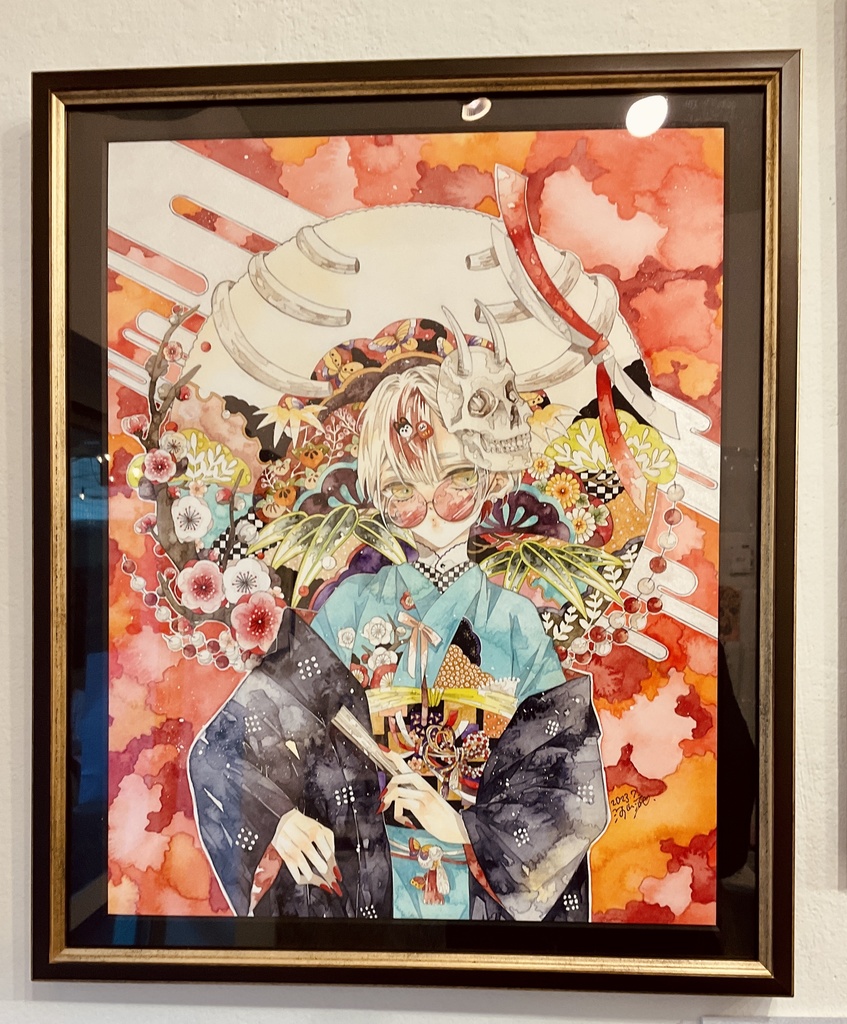 原画「白月」
