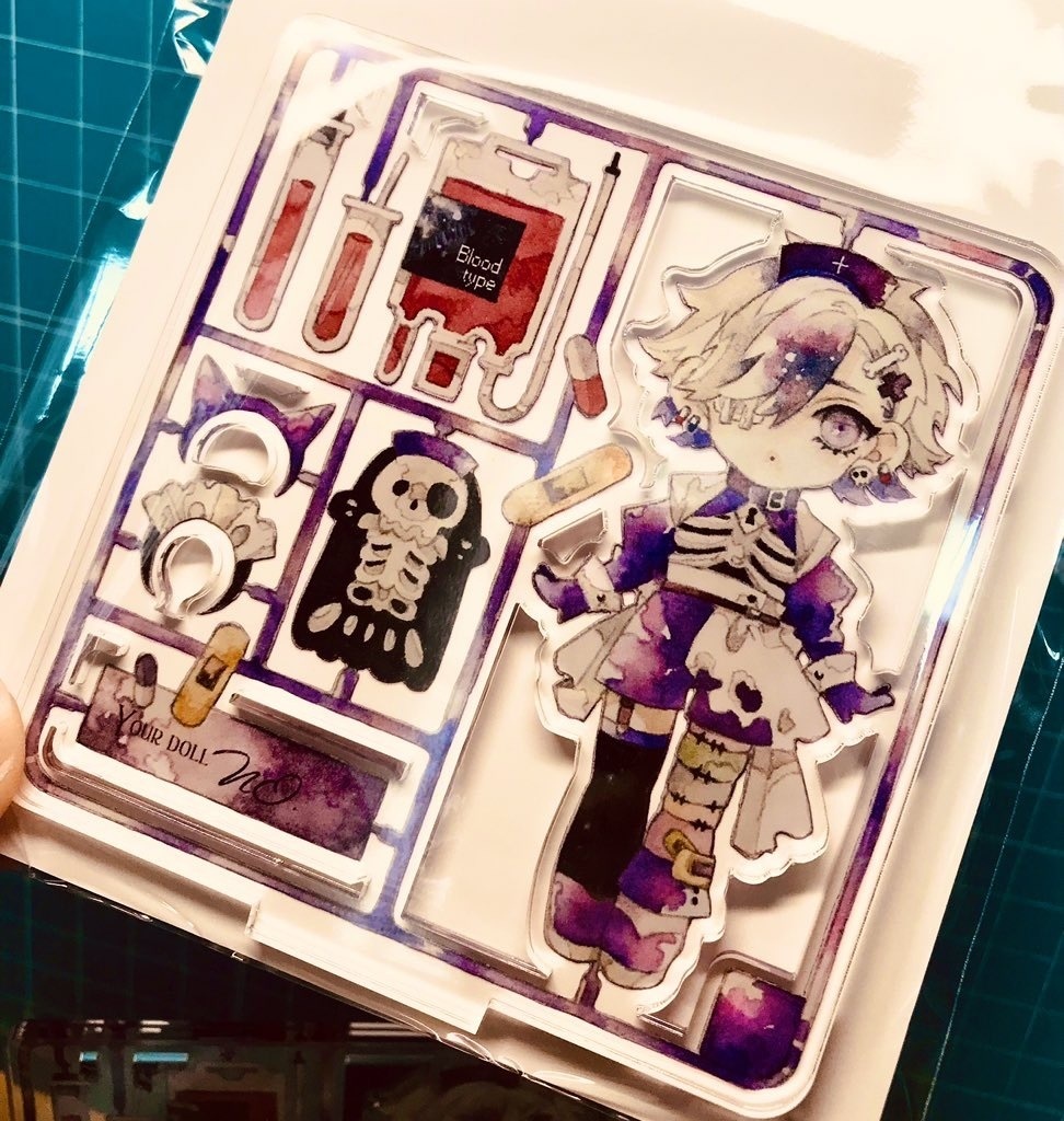 プラモランナー風アクリルスタンド