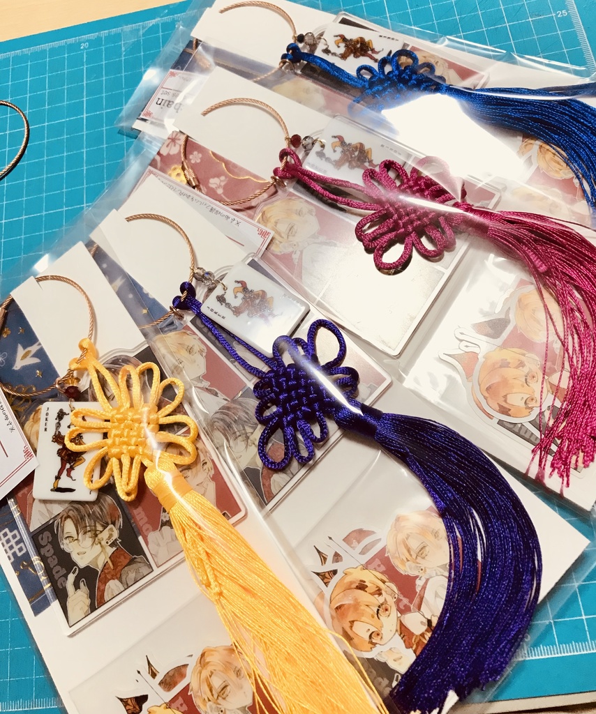 トランプ擬人化アクリルキーホルダー