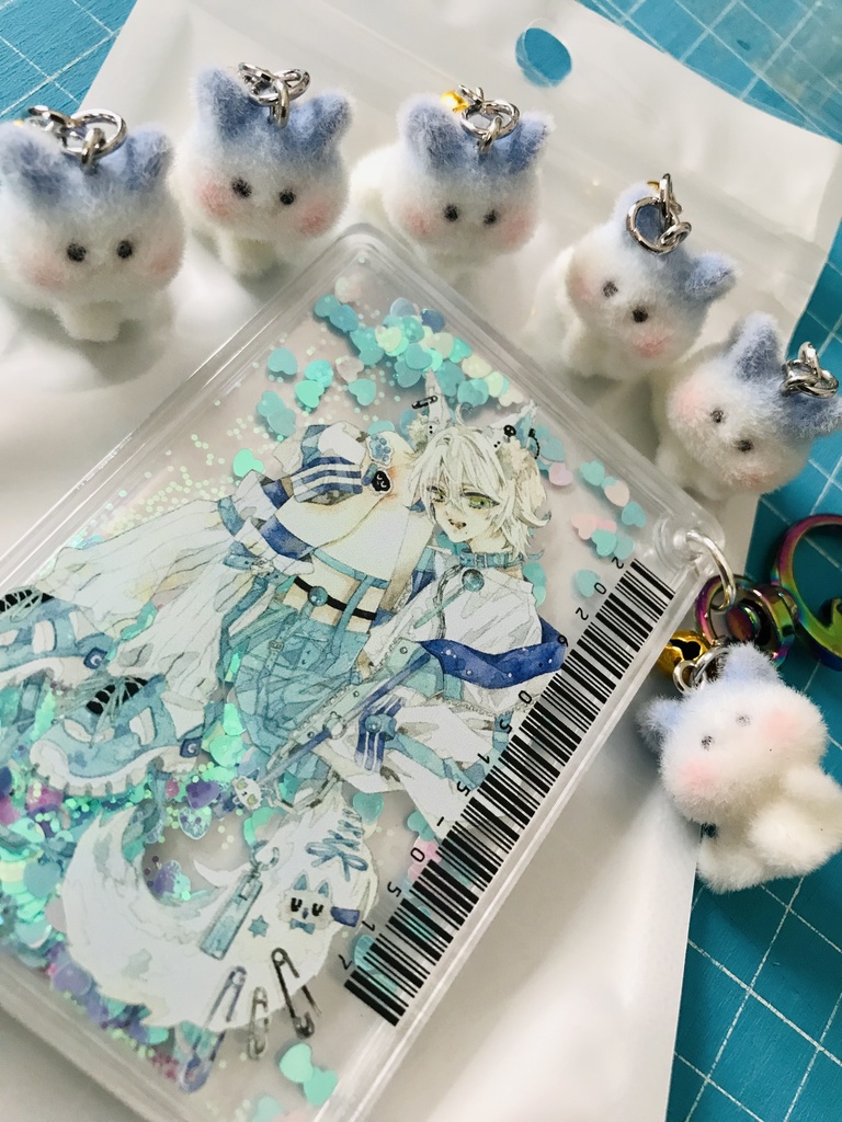 【2026/6/9(火)発売】グリッターアクリルキーホルダー