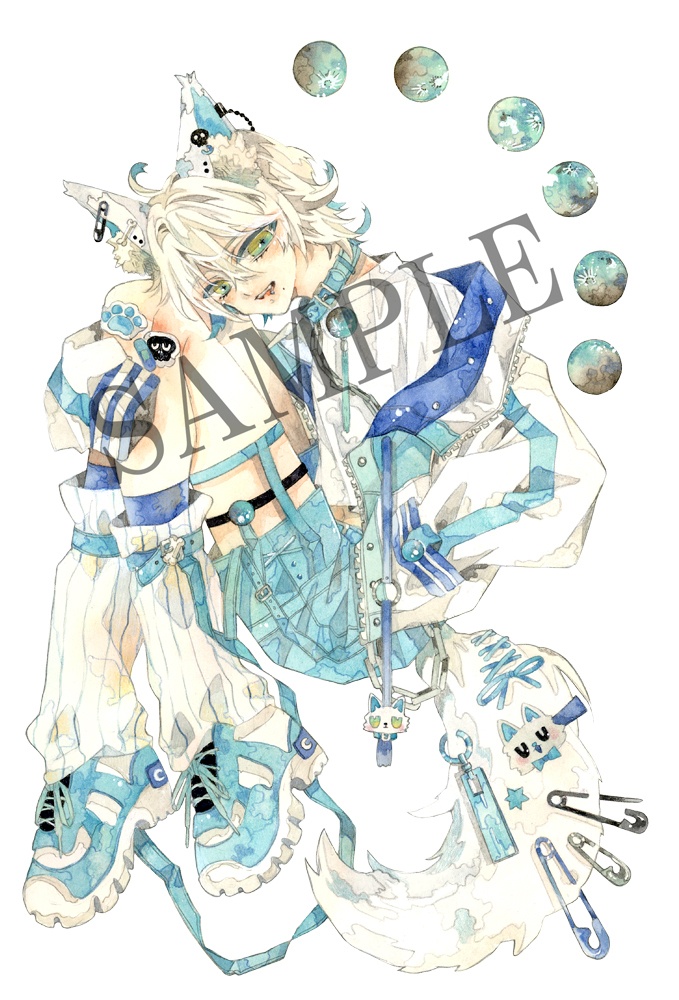 ポストカード「wolf」