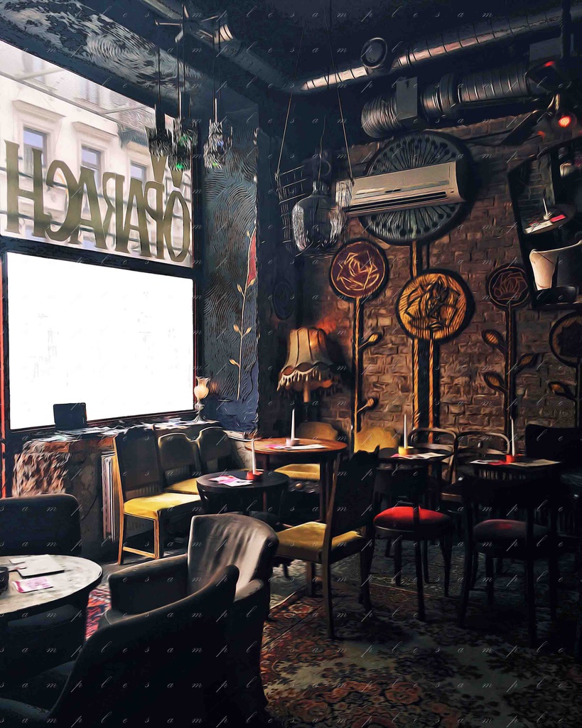 イラスト素材 珈琲喫茶