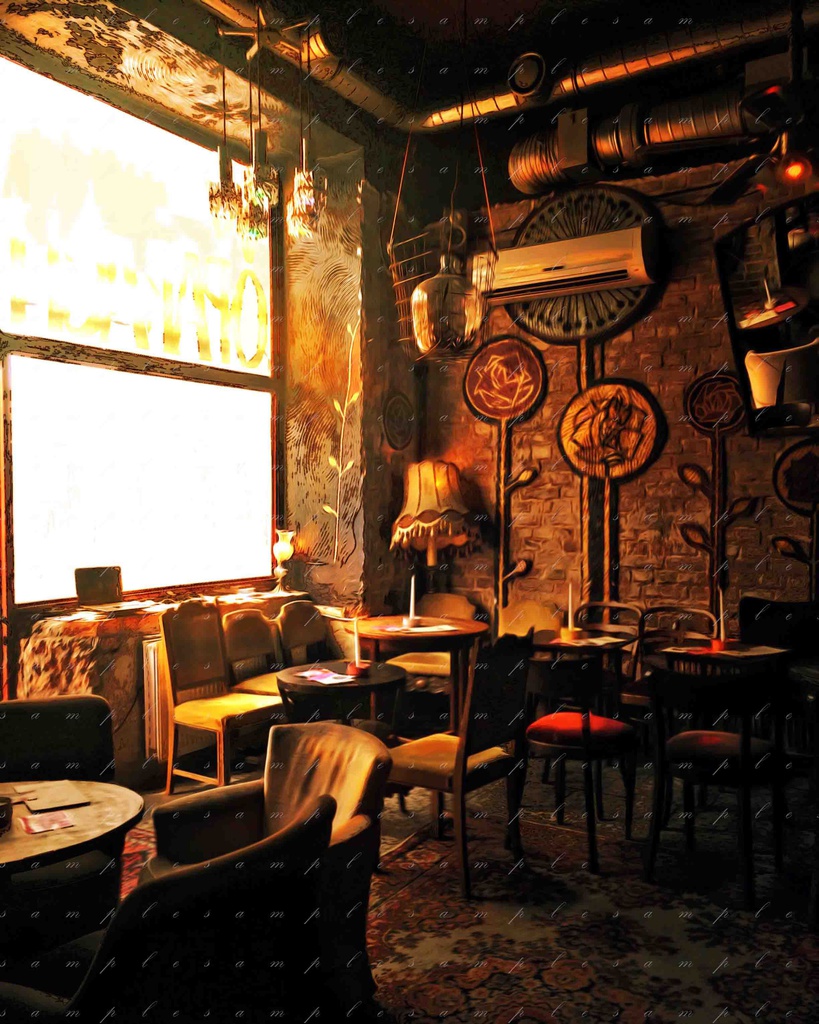 イラスト素材 珈琲喫茶