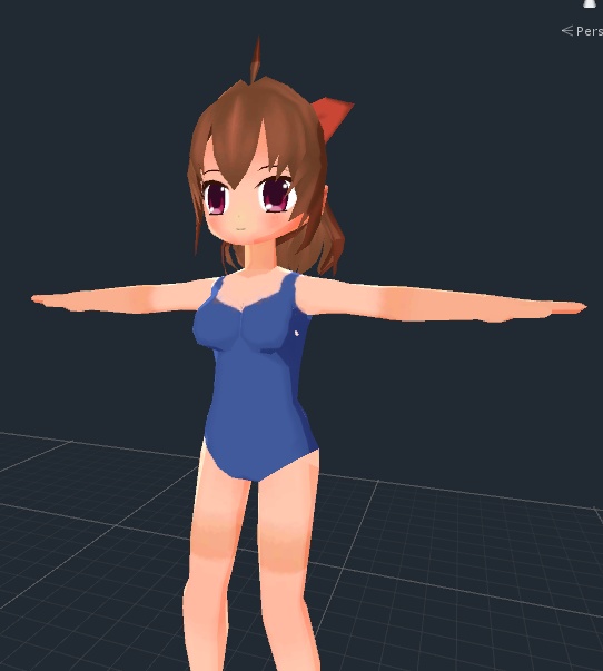 愛奈(AINA)【▲3994ローポリ アバター or 素体用3Dモデル】