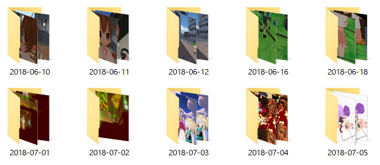 VRChatのスクリーンショット日付別フォルダにするやつ [vrc_shot_folder]