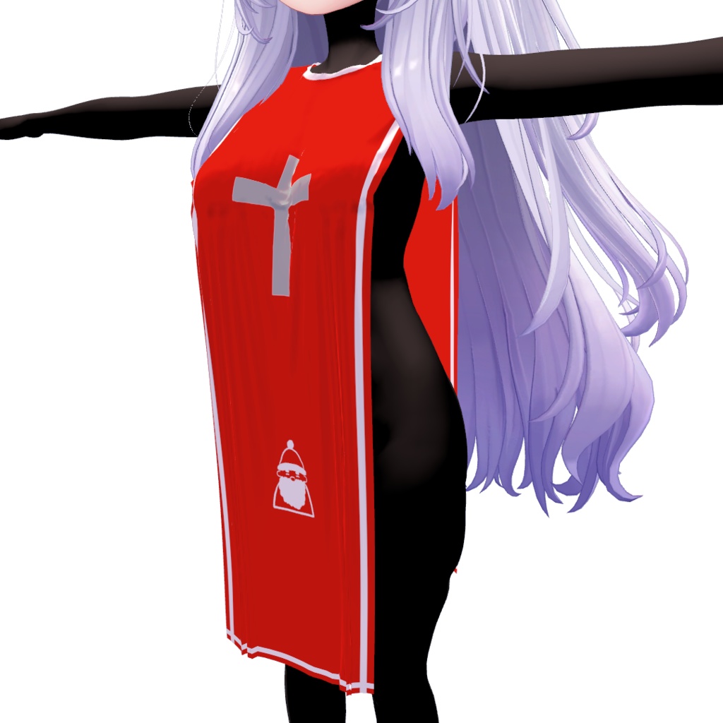 サンタ布、サンタクロス。【愛莉対応衣装】【クリスマス衣装】