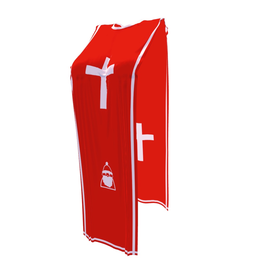 サンタ布、サンタクロス。【愛莉対応衣装】【クリスマス衣装】