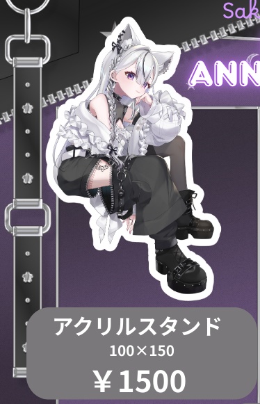 １周年記念グッズ🌸アクリルスタンド単品