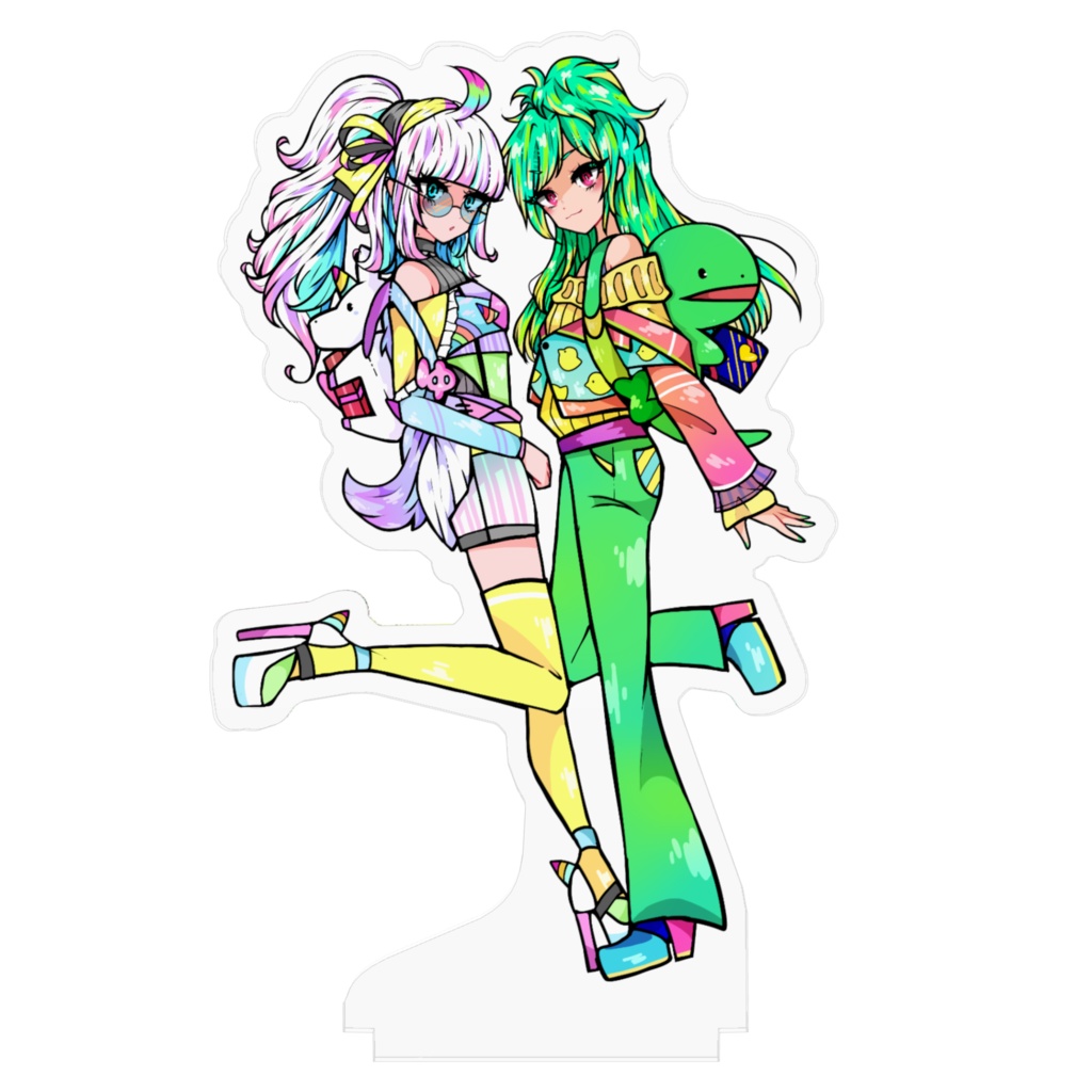 🦄&🦎アクリルフィギュア