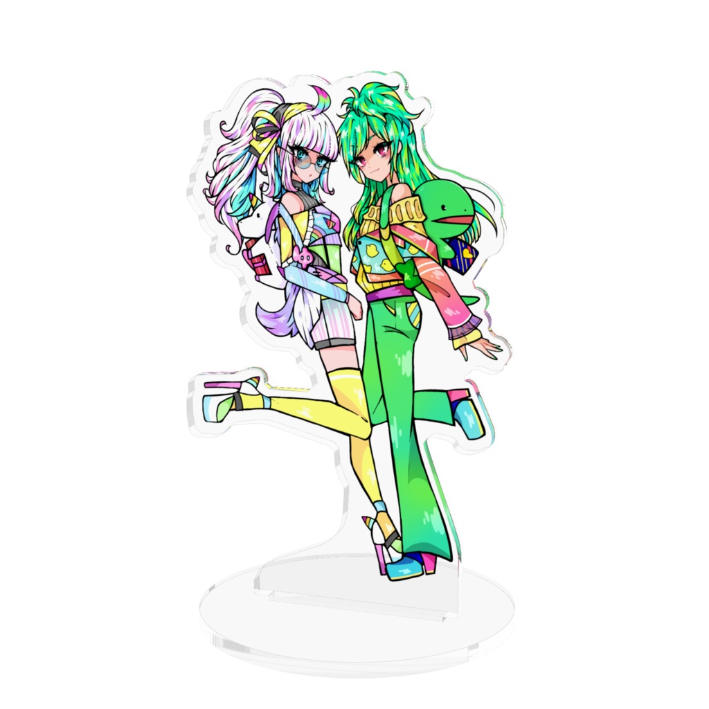 🦄&🦎アクリルフィギュア