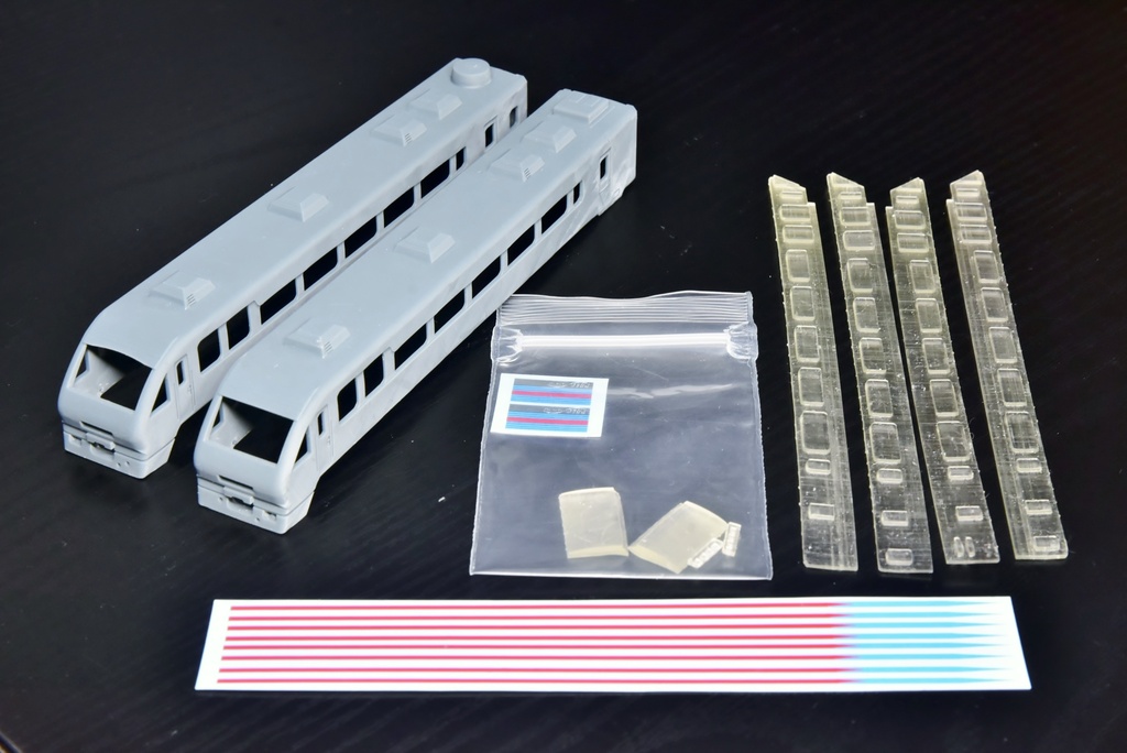 【Nゲージ】茨城のリゾート気動車 製作キット (3Dレジン製)