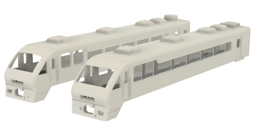 【Nゲージ】茨城のリゾート気動車 製作キット (3Dレジン製)
