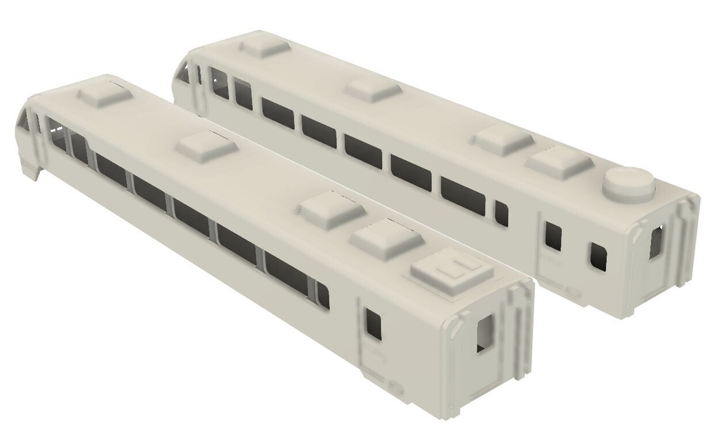 【Nゲージ】茨城のリゾート気動車 製作キット (3Dレジン製)