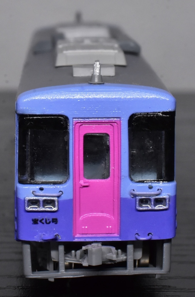 【Nゲージ】朝倉の400形ローカル気動車 製作キット (3Dレジン製)