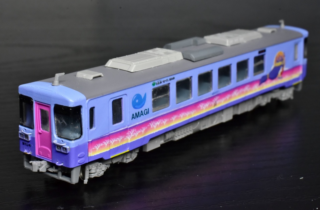 【Nゲージ】朝倉の400形ローカル気動車 製作キット (3Dレジン製)