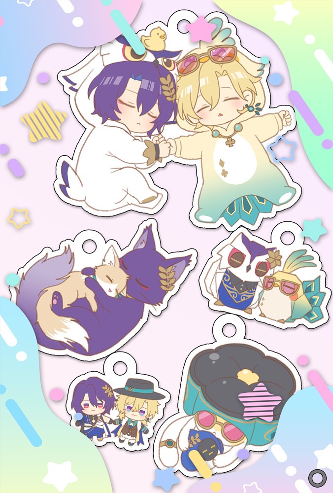 レイチュリBIGシャカシャカアクキー
