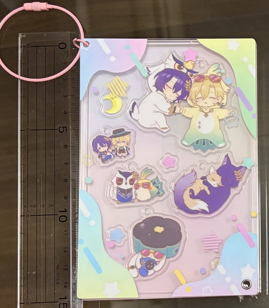 レイチュリBIGシャカシャカアクキー