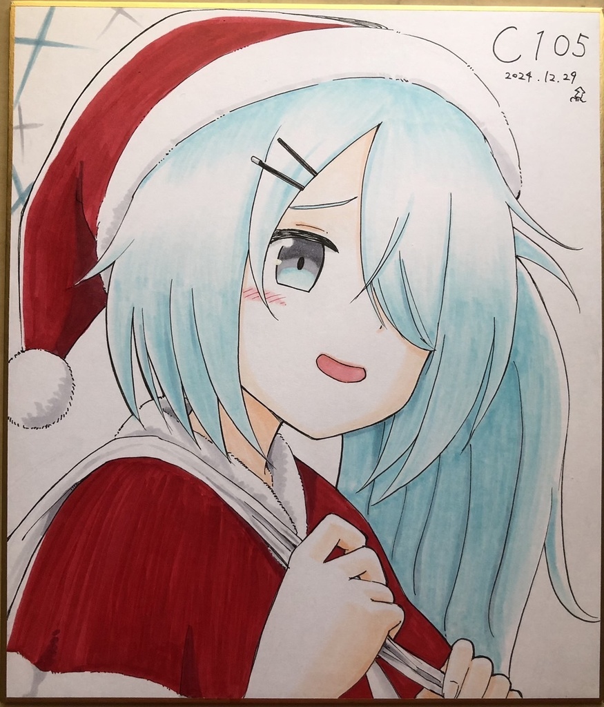 C105クリスマスサンタヒヨリ