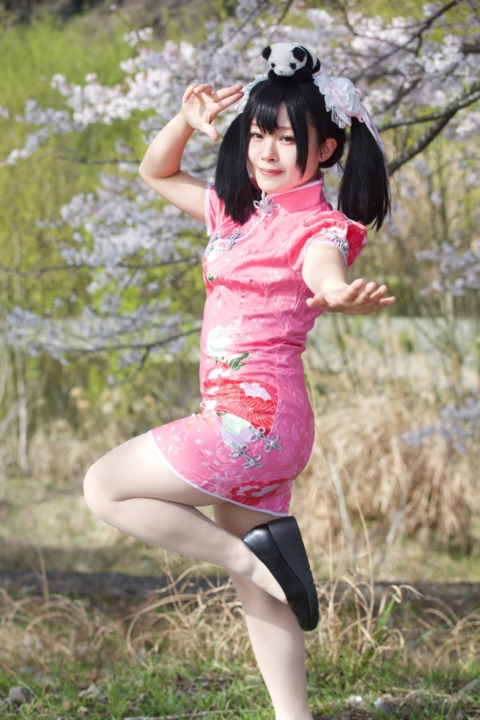 ⑨矢澤にこ チャイナ風🇨🇳コスプレ写真集📷´-