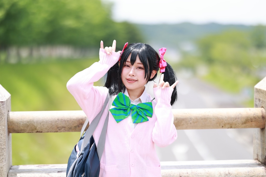 ⑫矢澤にこ風夏制服コスプレ🎀☀️