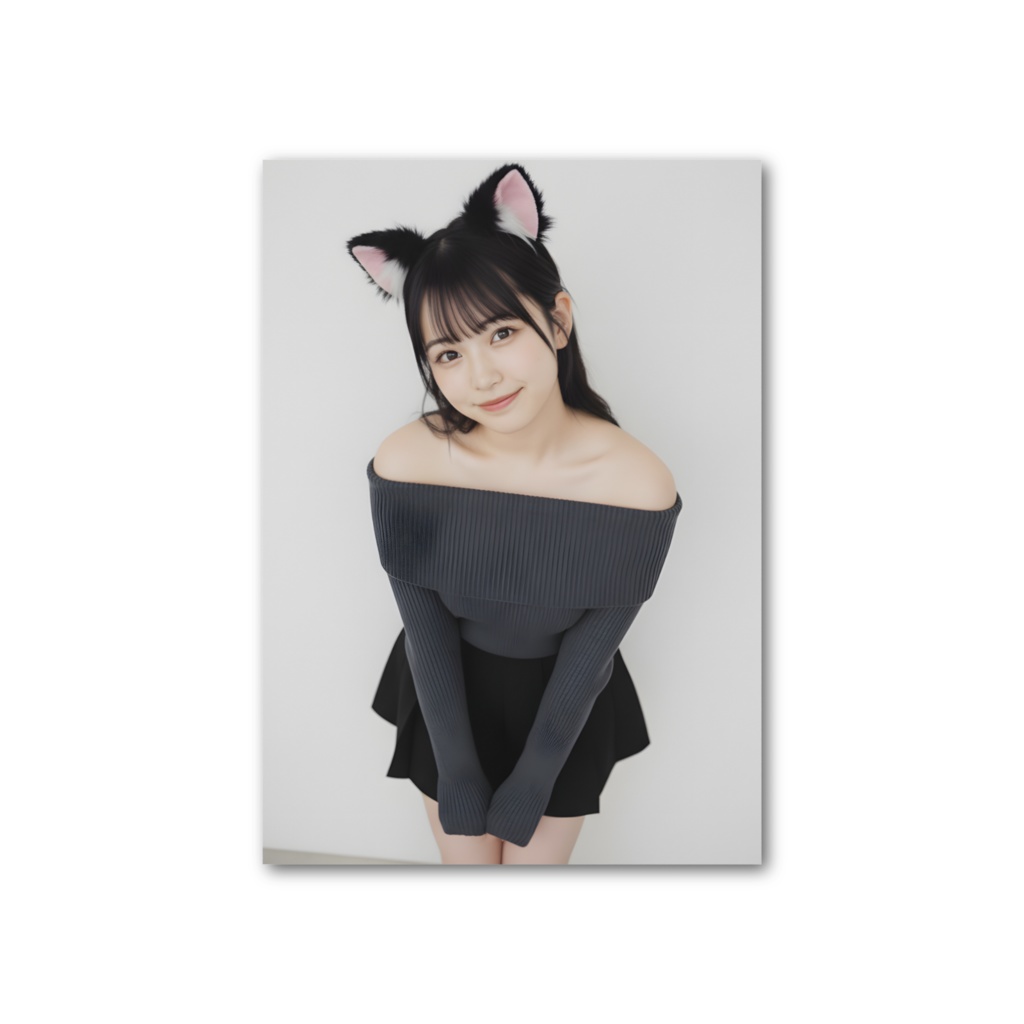 宮代愛 - フォトカード 限定 猫耳バージョン