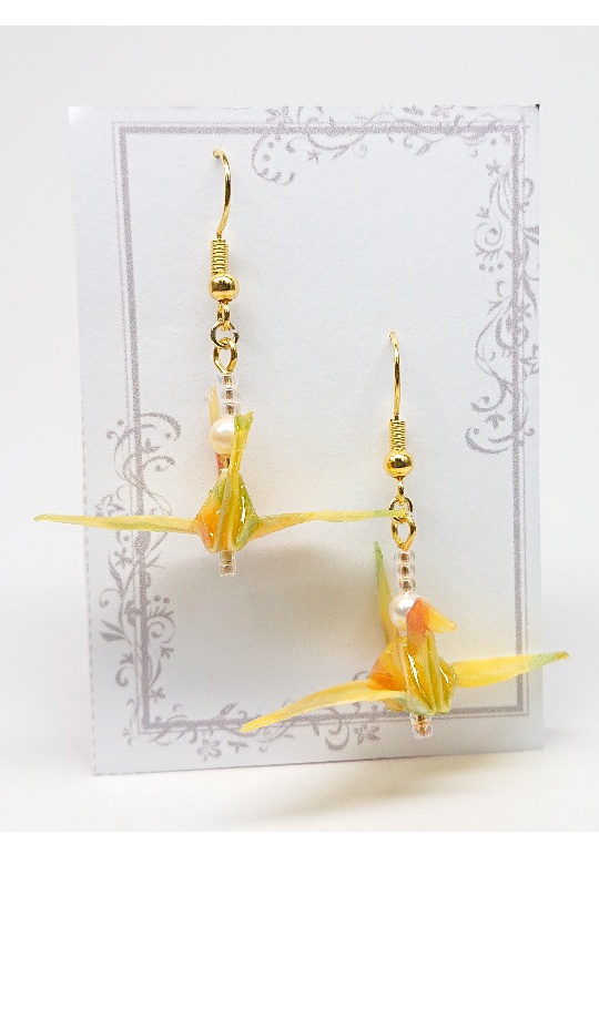 【おそ松さん】折り鶴ピアス