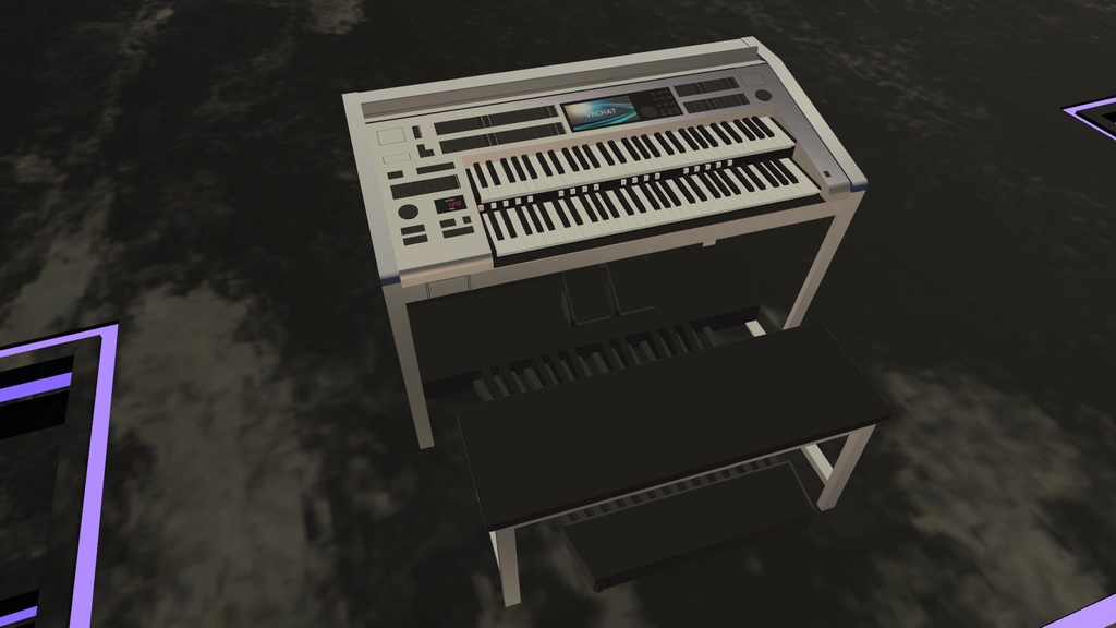 【VRChat想定】高価な電子オルガン/Electric Organ MA対応
