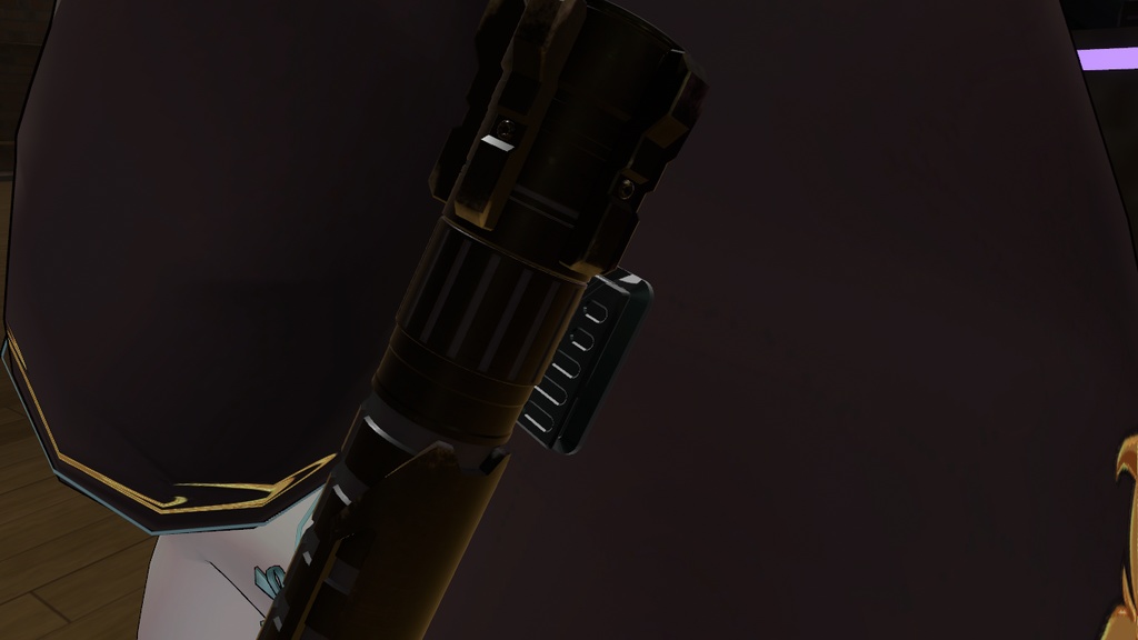 【VRChat想定】セレニティ用ベルトクリップ