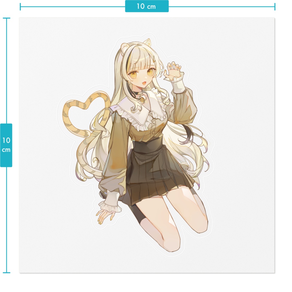 秋のゆなせちゃん・ゆなっこステッカー(全3種)