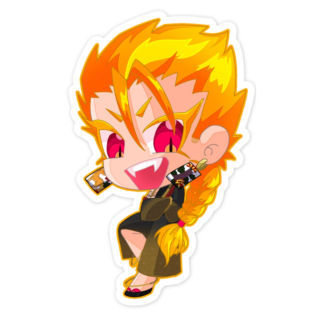 探索者ステッカー(八咫烏)