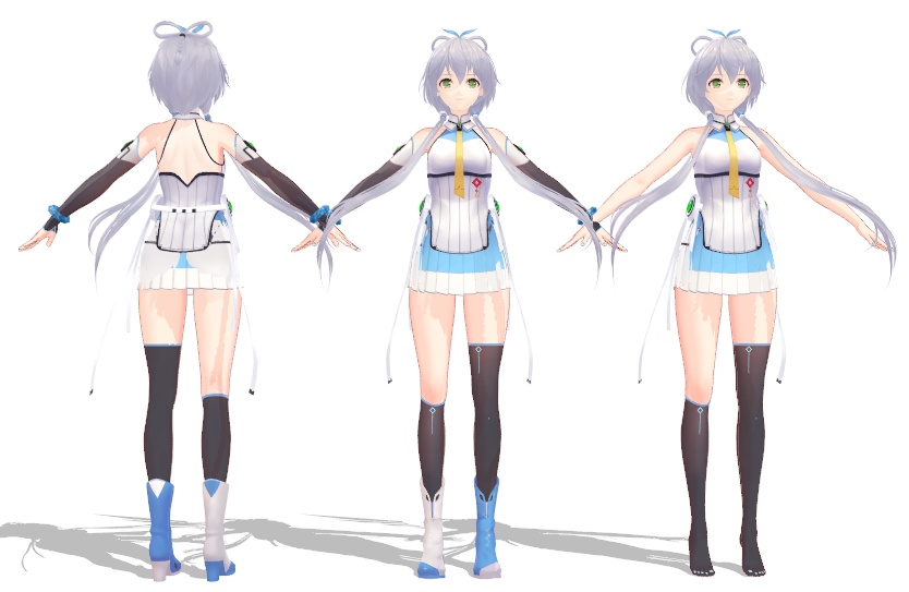 luotianyi  【3Dモデル】 pmx
