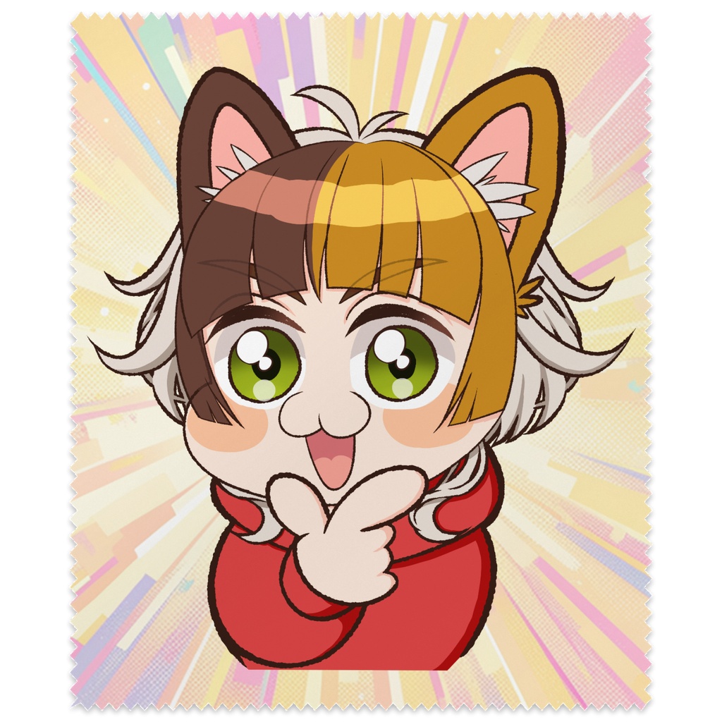けぽちゃんマルチクロス(メガネ拭き)