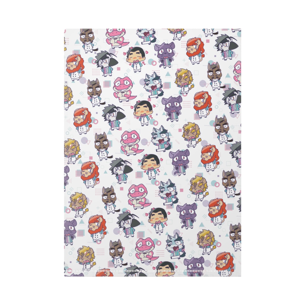 ようこそ!魑魅魍寮"CHIMI"キャラクリアファイル