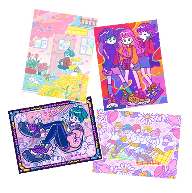 【お得！】ポストカード４枚セット