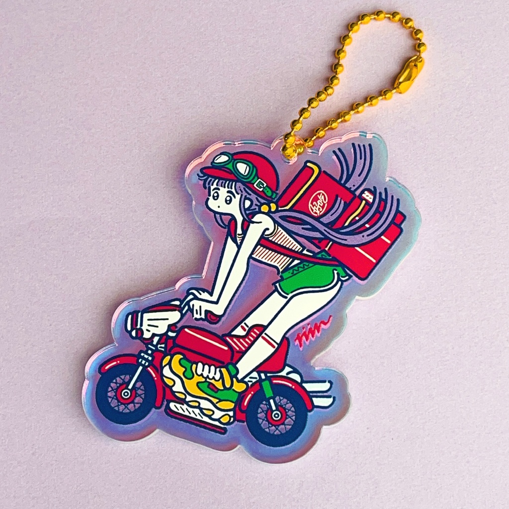 『バイク』アクリルキーホルダー