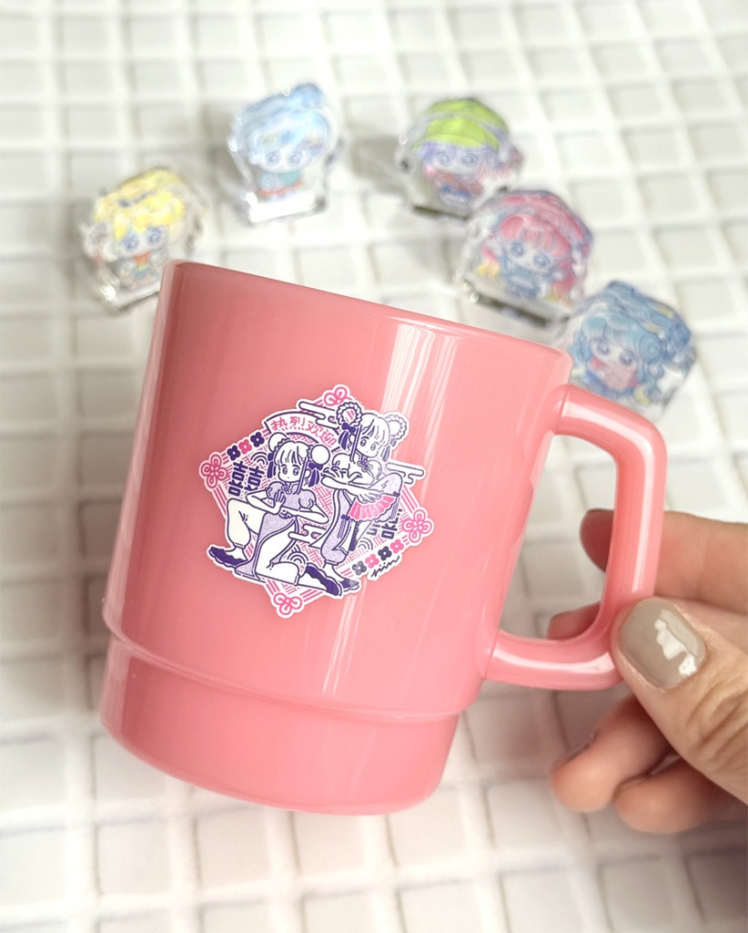 『チャイナツインズ』プラスチックマグ