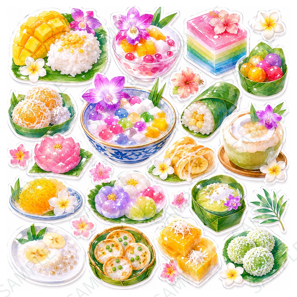 タイのスイーツ(ขนมไทย)