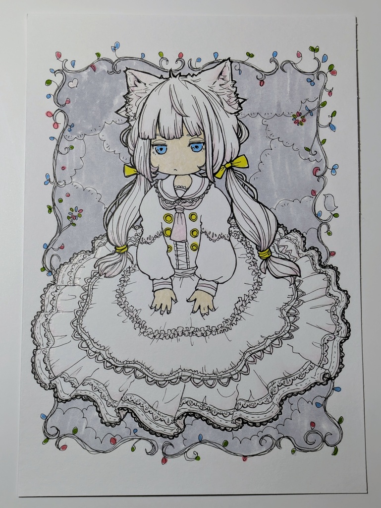 手描きイラスト　2　 A5サイズ