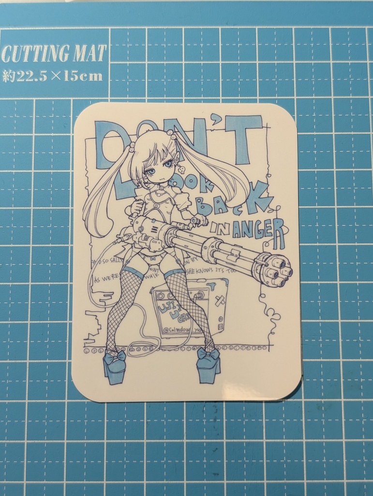 手作りオリジナルステッカー＆ポストカードセット　②