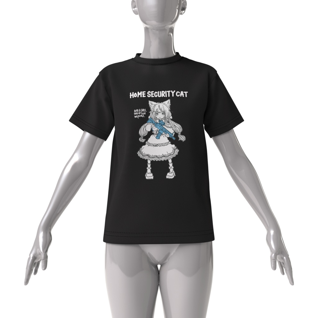 自宅警備猫スタンダード 前デザインのみ