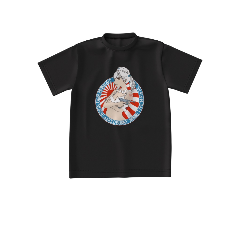 南部14年式ちゃんブラック　Tシャツ