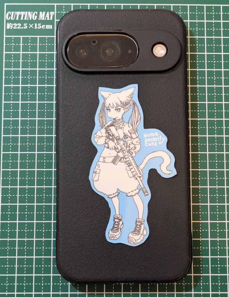 オリジナルキャラステッカーセット 耐水×耐光素材使用