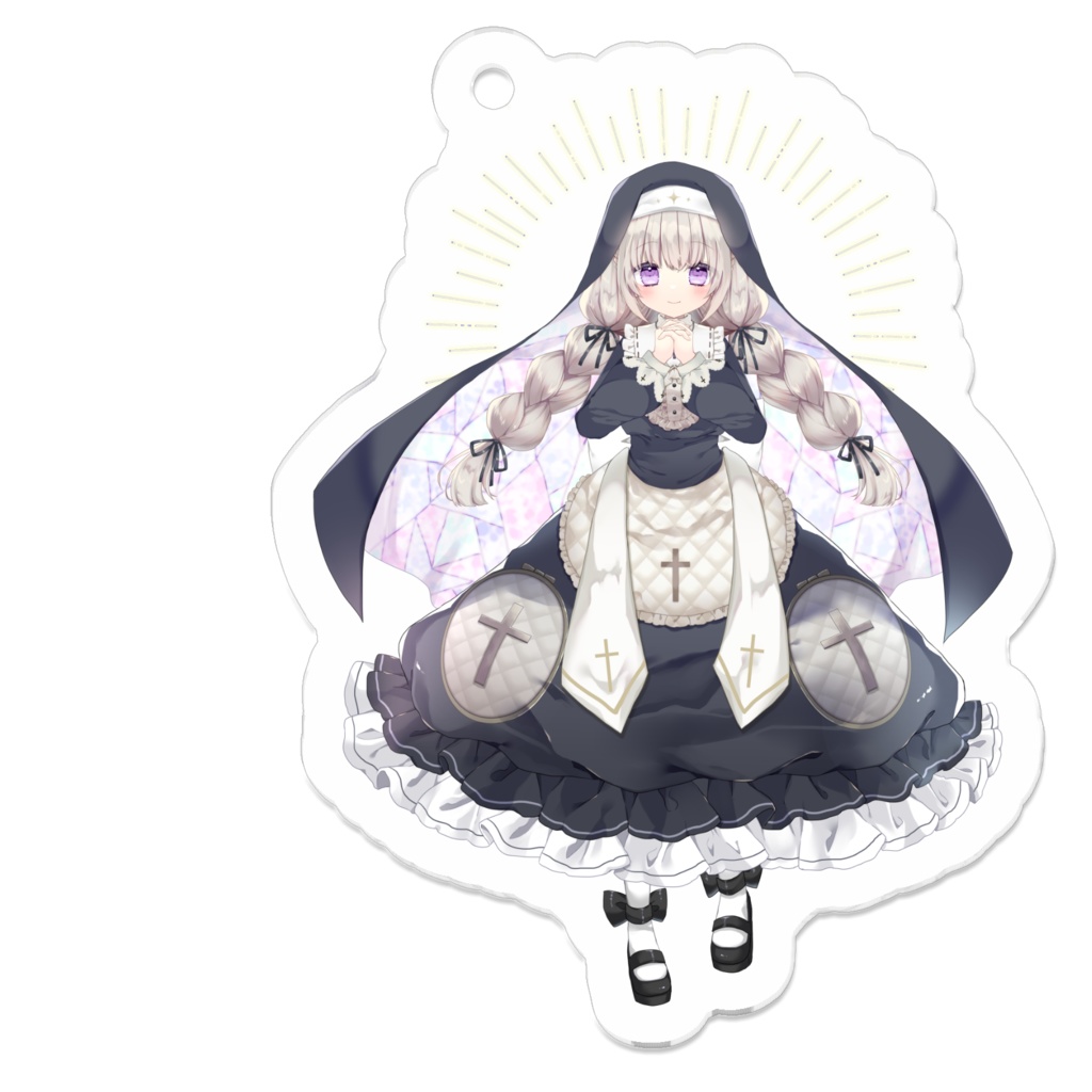 天乃ヒカリ アクリルキーホルダー お祈り