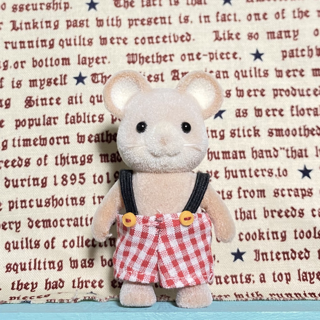 シルバニア つりズボン 赤チェック Maigirl Booth