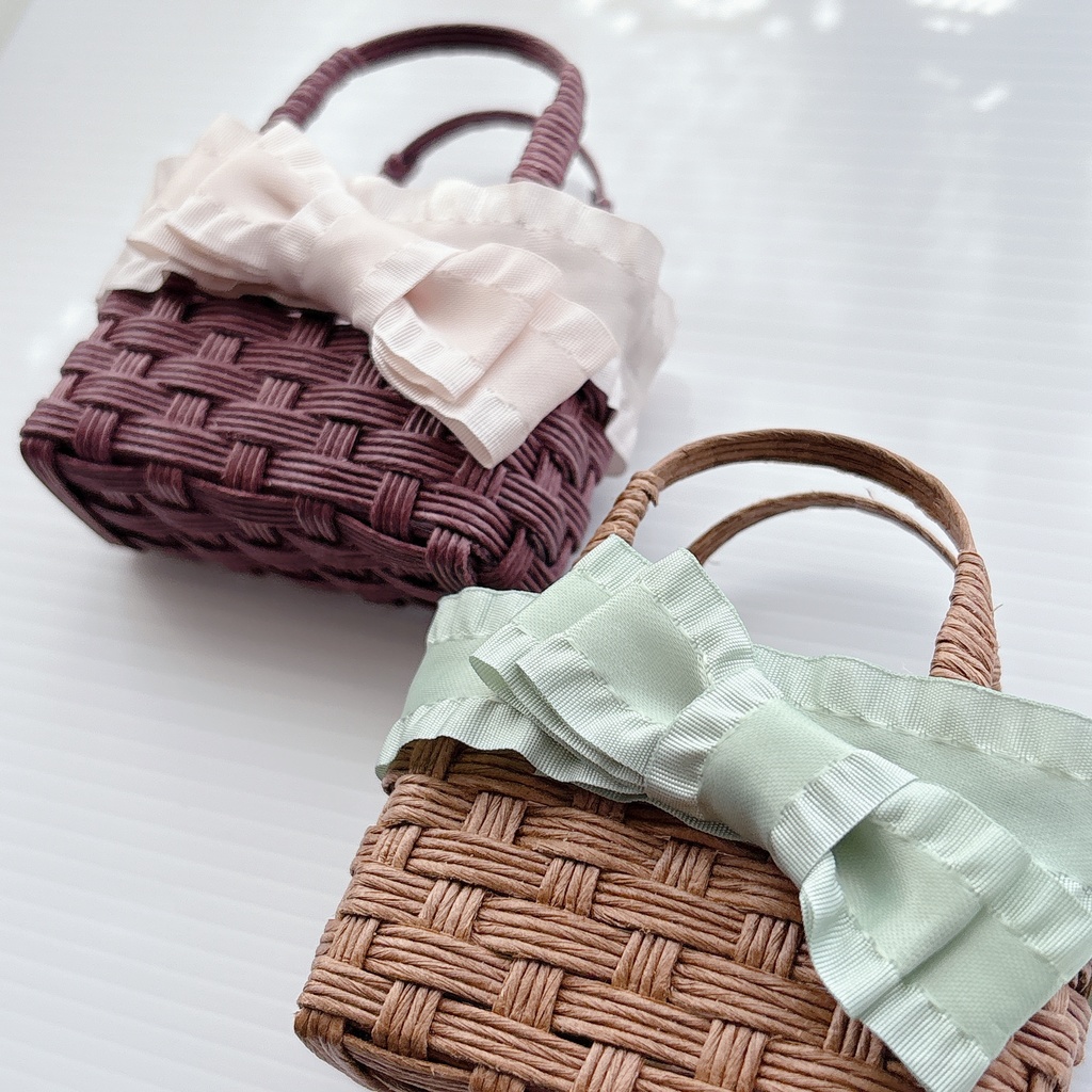 フリルカゴバッグ(1/4サイズ)