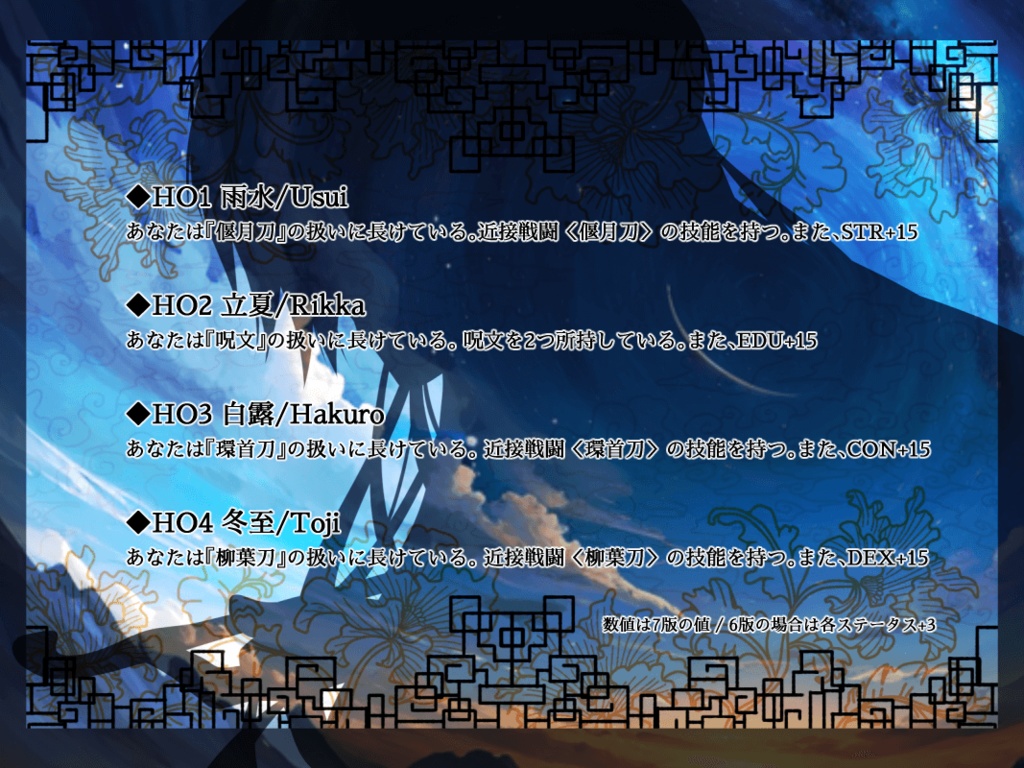 CoC『箱庭のトリアングルム 3部』 SPLL:E193561