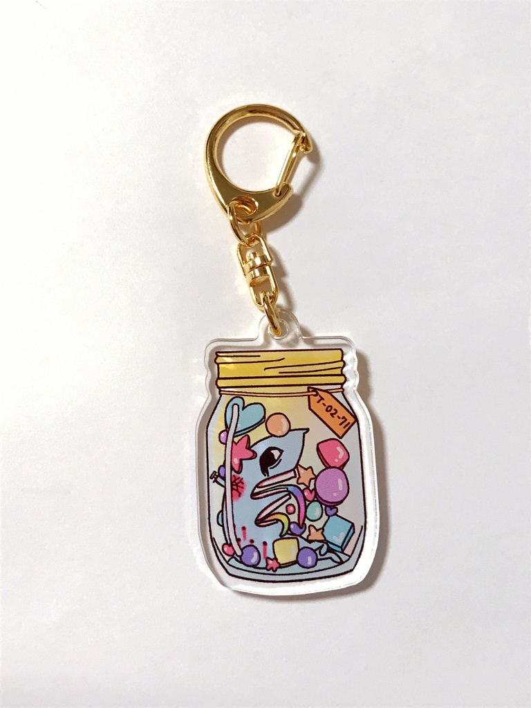 アブノマ瓶詰めアクキー