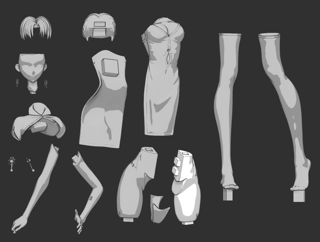 イシュタル 新年旗袍 ver. Fate/Grand Order ガレージキット