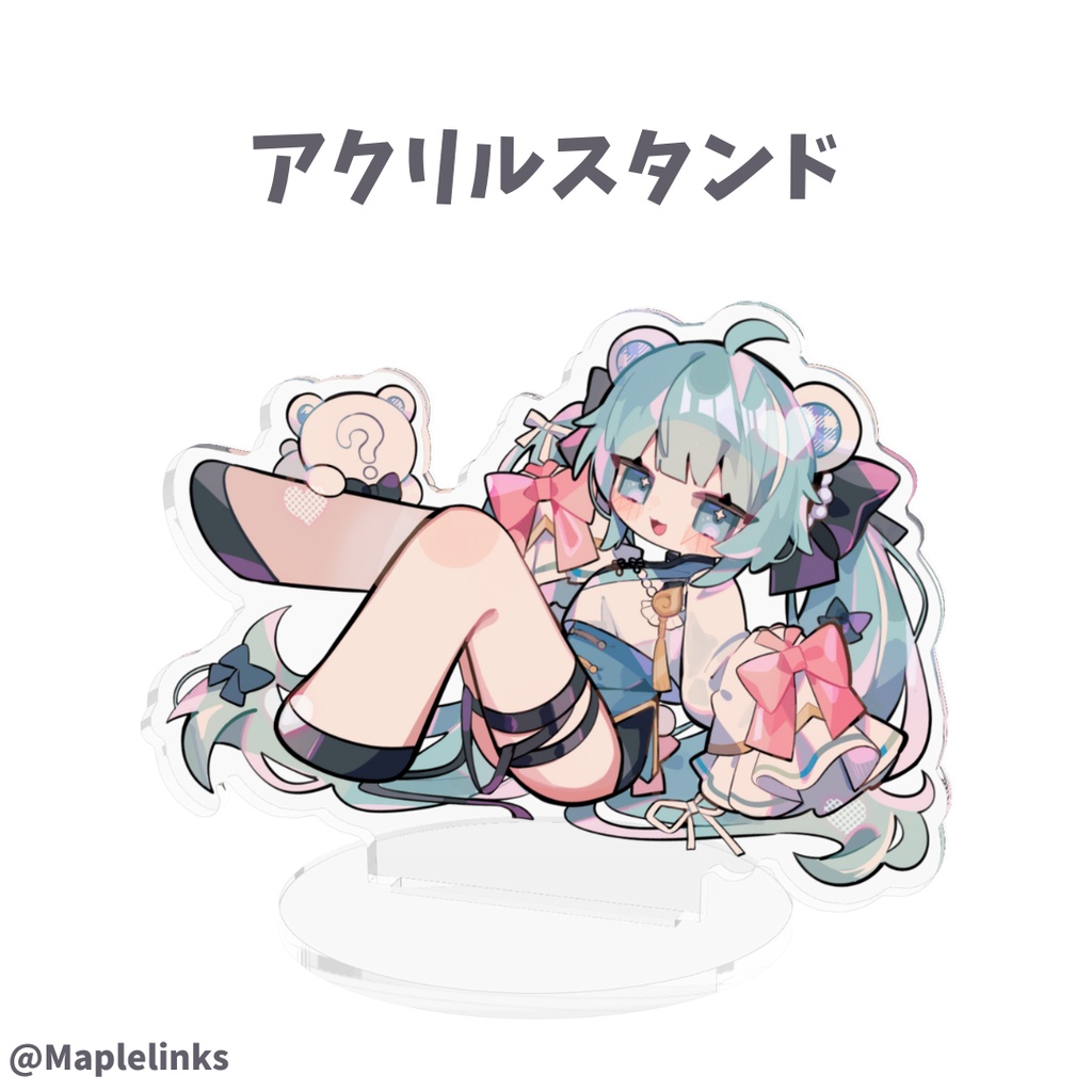 白旗はてな 2025誕生日記念グッズ(アクリルスタンド)