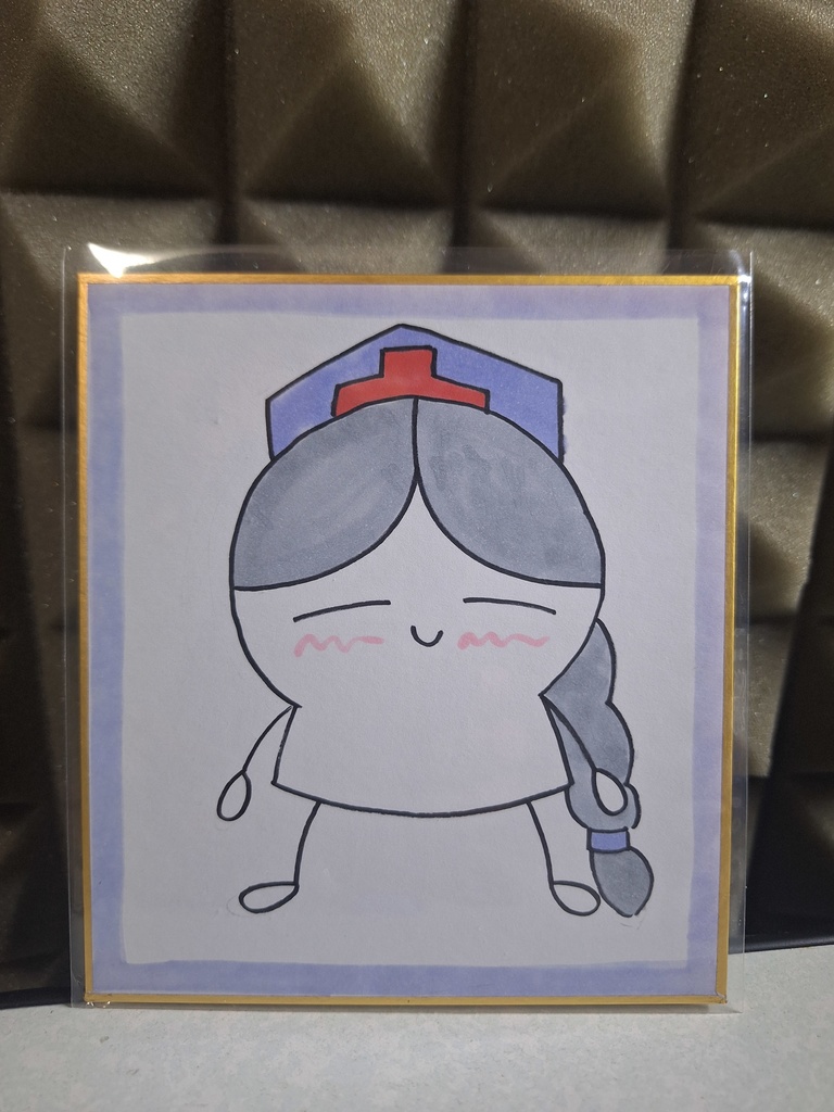 ランダムメッセージ付きサイコえーりん色紙(特典付き)